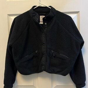 Gap fleece bomber jacket